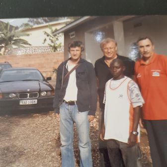 Josip Kuže i Tomislav Obradović u Africi