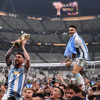 Lionel Messi i Lautaro Martinez