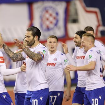 Livaja slavi gol Hajduka