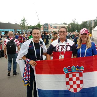 Hrvatski navijači u Moskvi (Foto: GOL.hr)