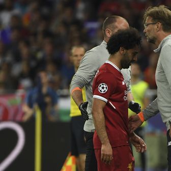 Mohamed Salah i Jurgen Klopp (Foto: AFP)