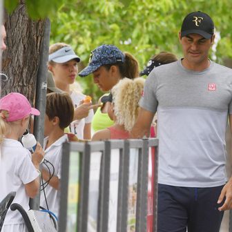 Roger Federer u Skradinu
