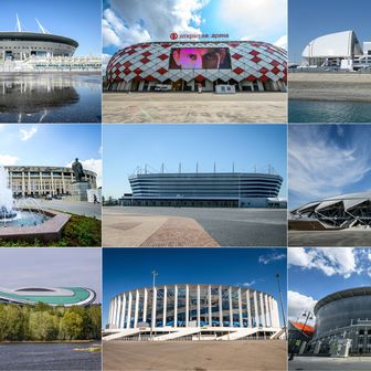 Stadioni za SP u Rusiji (Foto: AFP)
