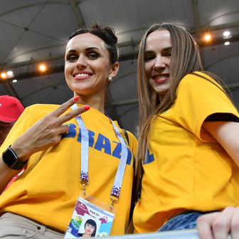 Brazilske navijačice (Foto: AFP)