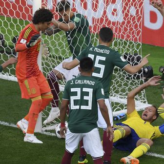 Meksiko - Švedska (Foto: AFP)