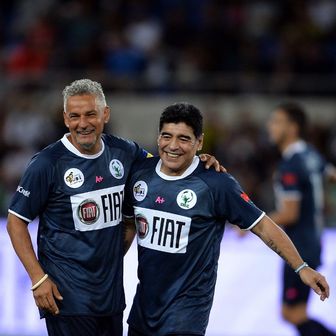 Roberto Baggio i Maradona