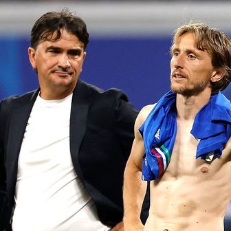 Zlatko Dalić i Luka Modrić