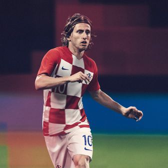 Luka Modrić u novom dresu za Svjetsko prvenstvo (Foto: HNS/Nike)