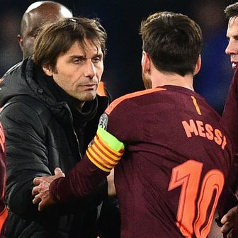 Antonio Conte protiv Barcelone (Foto: AFP)