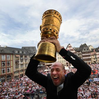 Predsjednik Eintrachta Petar Fischer (Foto: AFP)