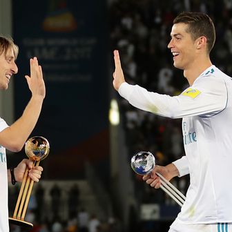Luka Modrić i Cristiano Ronaldo (Foto: AFP)