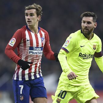 Antoine Griezmann i Lionel Messi (Foto: AFP)