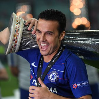 Pedro Rodriguez s trofejem (Foto: AFP)