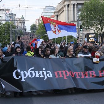 Veliki prosvjed u Beogradu nakon dva krvoprolića u Srbiji - 3