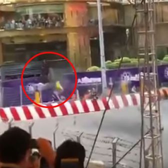 Velika nesreća u Macau (Screenshot: YouTube/GOL.hr)