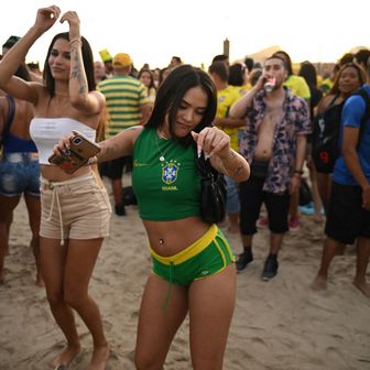 Brazilska navijačica