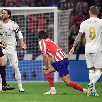 Atletico - Real (Foto: AFP)