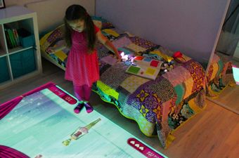 Lumo projektor pretvara dječju sobu u interaktivnu igraonicu