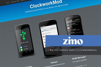 Što je ClockworkMod i zašto mi treba na Android mobitelu?