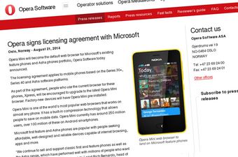 Opera Mini stiže na jeftine mobitele zahvaljujući Microsoftu