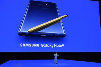 Samsung Galaxy Note 9 (Foto: AFP)