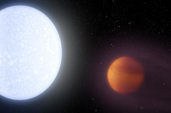 Ilustracija planeta Kelt-9b (Foto: NASA/JPL-Caltech)