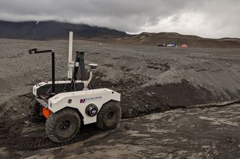 SAND-E vozilo na Islandu