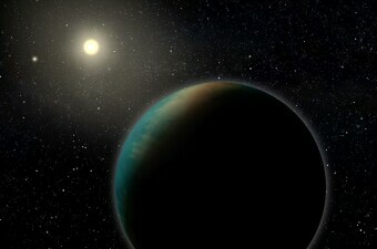 Ilustracija oceanskog planeta TOI-1452b