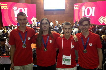 Lovro Tunjić, Fran Škarica, Nikola Vujica i Dino Hadžić
