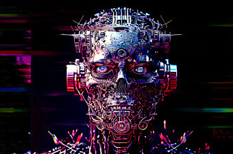 Opasan robot, ilustracija