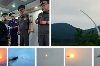 Sjevernokorejsko testiranje dva nova protuzračna projektila