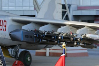 Nepoznati krstareći projektil na sjevernokorejskom Su-25 zrakoplovu