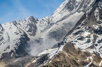 Ledenjak u švicarskim Alpama