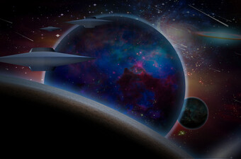 Izvanzemaljske letjelice, ilustracija