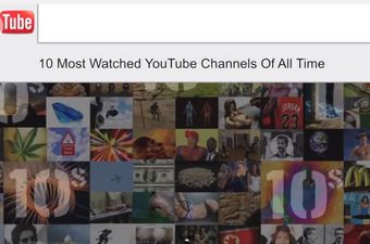Pogledajte top 10 najgledanijih kanala u povijesti YouTubea