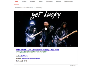 YouTube video od sada prvi na rezultatima pretraživanja kada ćete googlati glazbu