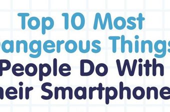 Ovo je 10 najopasnijih stvari koje činimo s našim pametnim telefonima