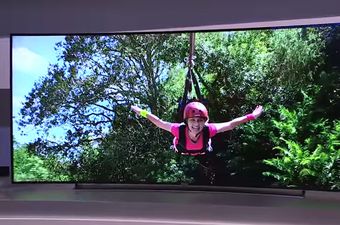 Samsungov masivni 105-inčni savitljivi UHD-TV postaje stvarnost
