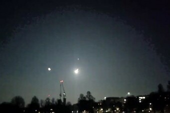Asteroid snimljen iznad Brightona