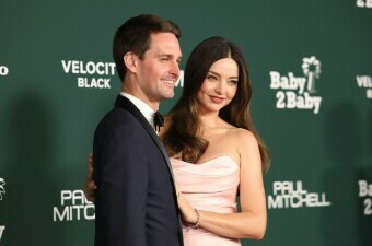 Evan Spiegel i Miranda Kerr