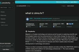 Zimo na Perplexity PRO