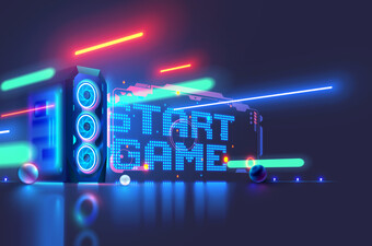 Videoigre, ilustracija