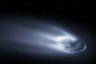 Asteroid, ilustracija