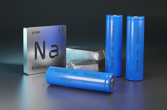 Natrij-ionska baterija, ilustracija