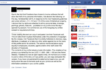 Ne vjerujte ovim izjavama na Facebooku!