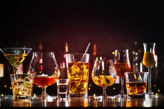 Alkoholna pića, ilustracija