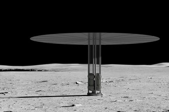 Koncept fizijskog reaktora na Mjesecu