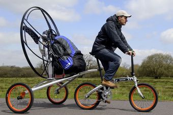 Predstavljamo "Paravelo", britanski leteći bicikl