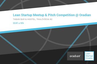 Lean Startup Croatia organizira meetup s pitchevima i gostom Oradianom