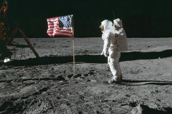 Buzz Aldrin na Mjesecu